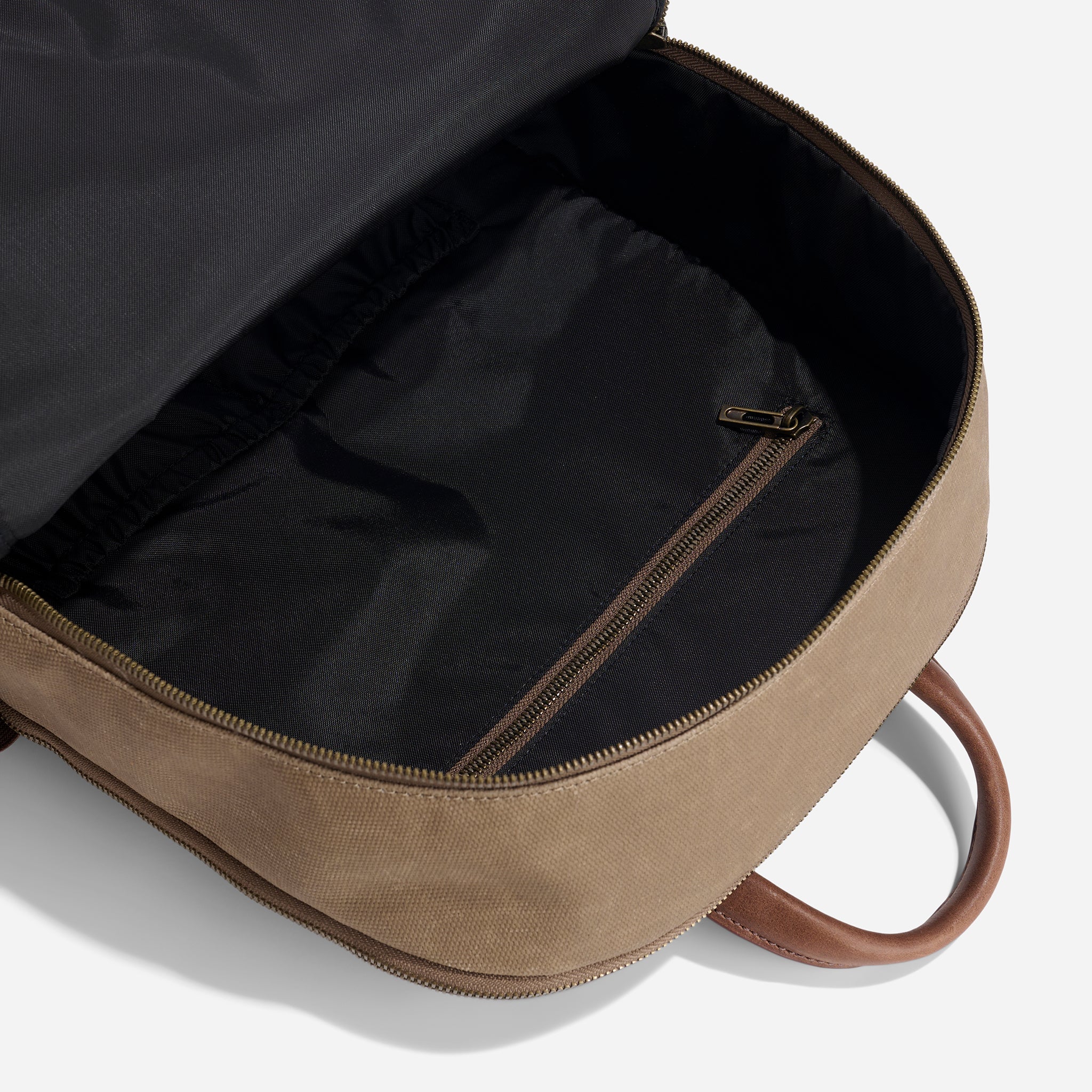 Alex Commuter Backpack Waxed Canvas - Image 8