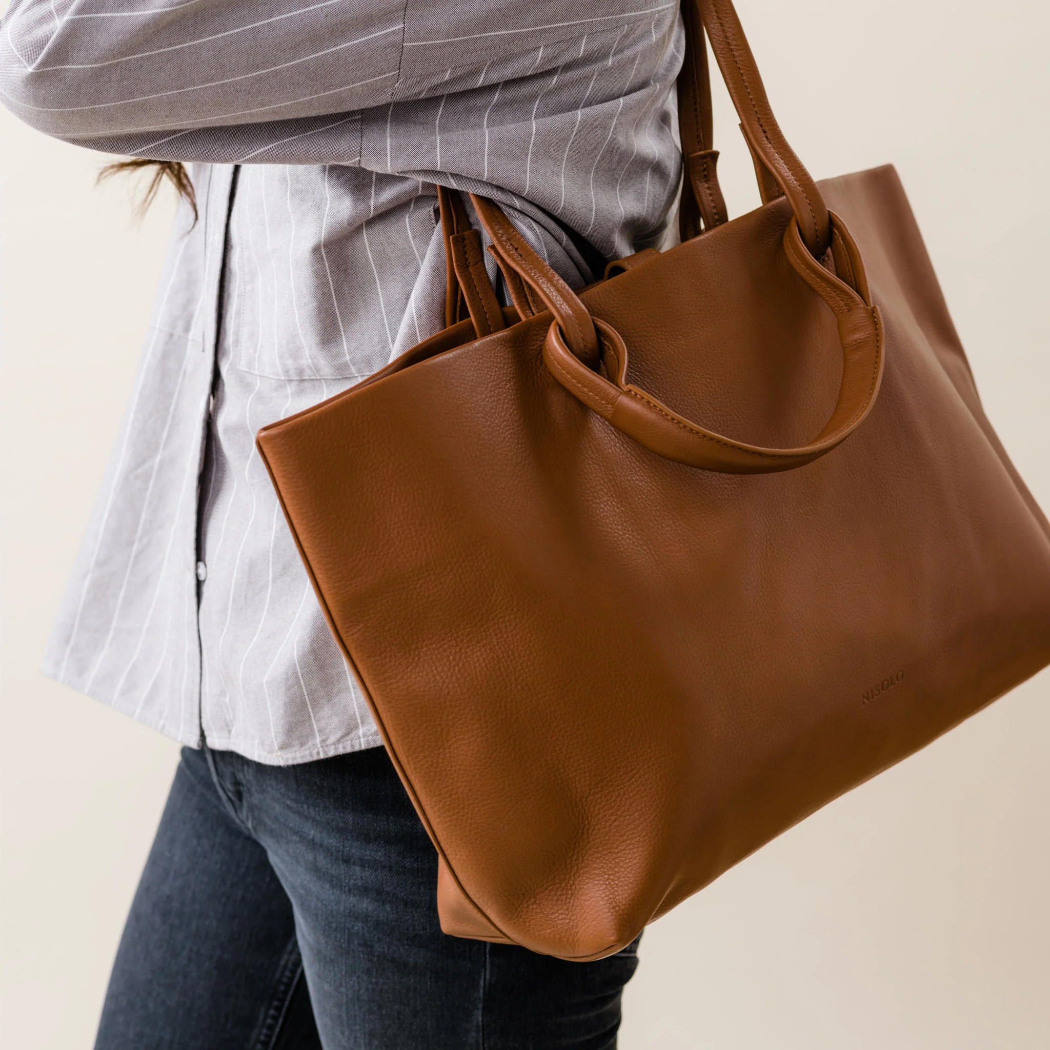 Camila Everyday Tote Caramel - Image 3