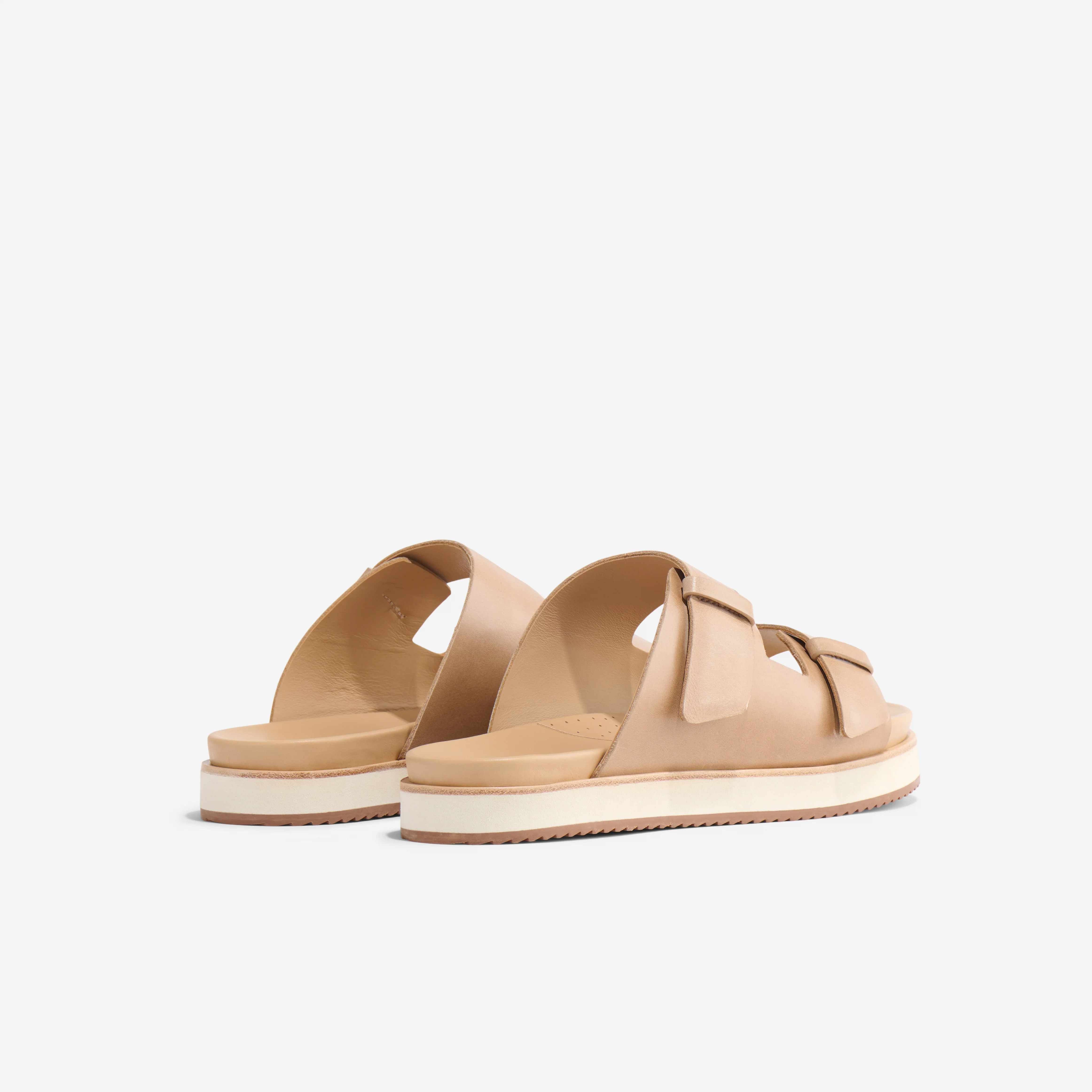 Ella Flatform Slide Almond - Image 10