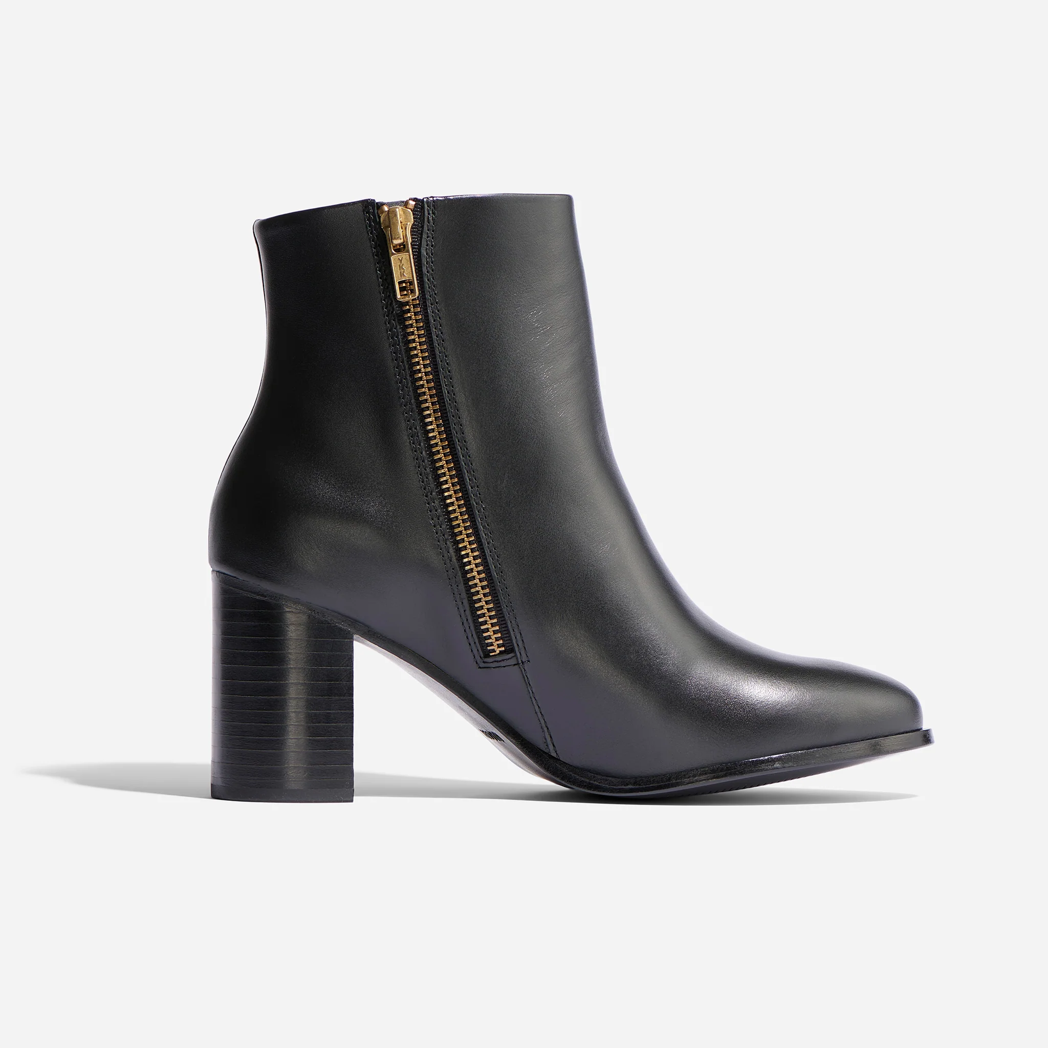 Lia Heeled Bootie Black - Image 3