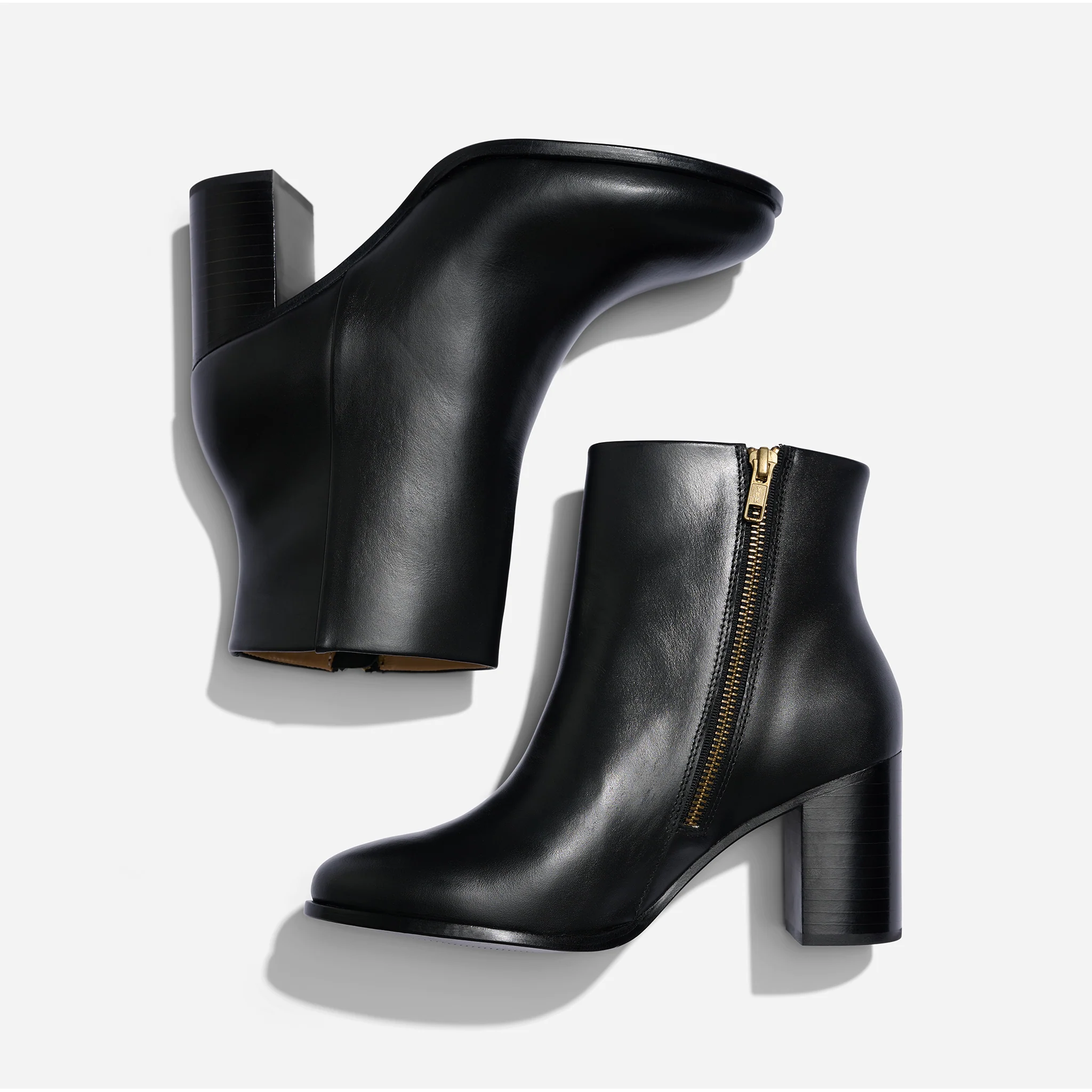 Lia Heeled Bootie Black - Image 4