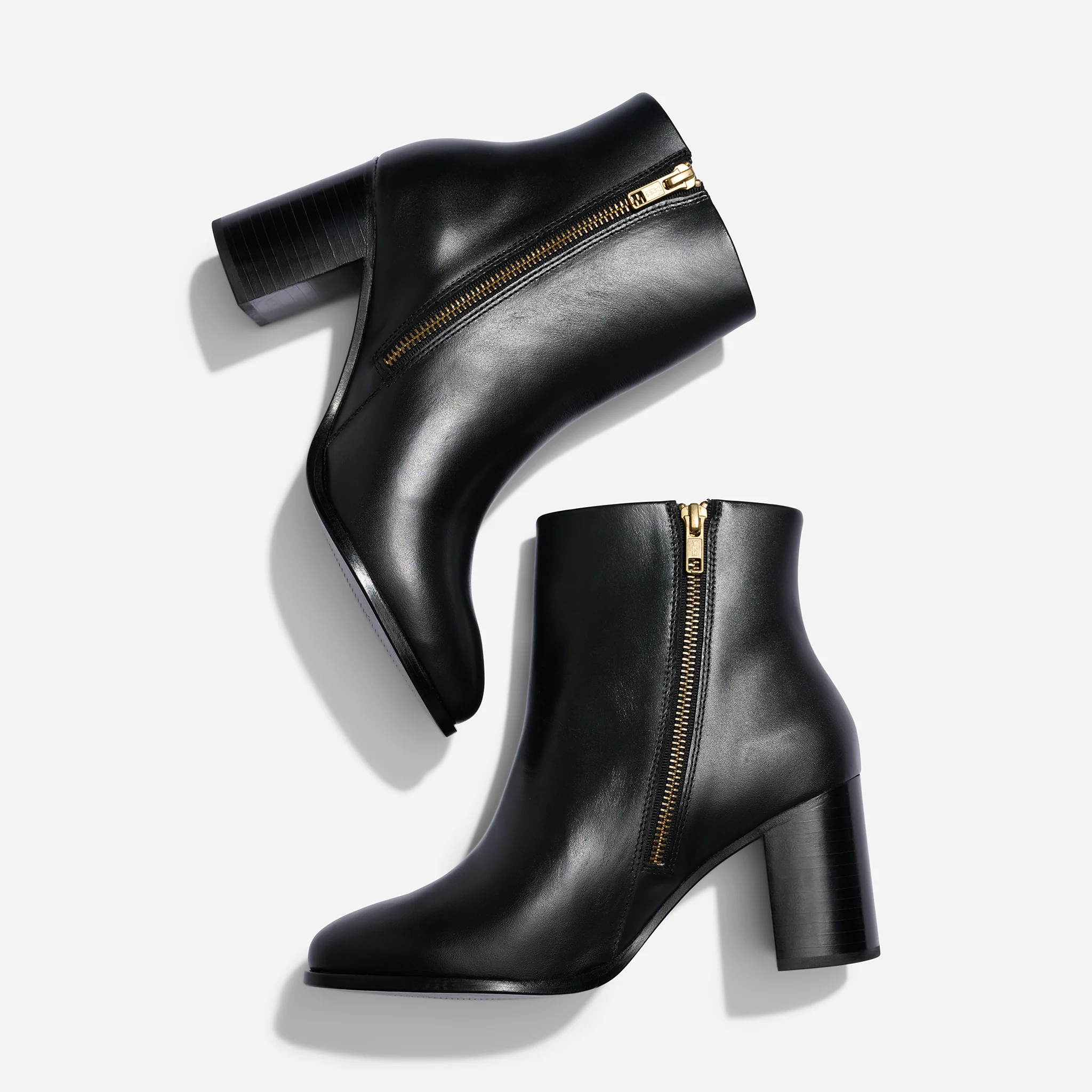 Lia Heeled Bootie Black - Image 5
