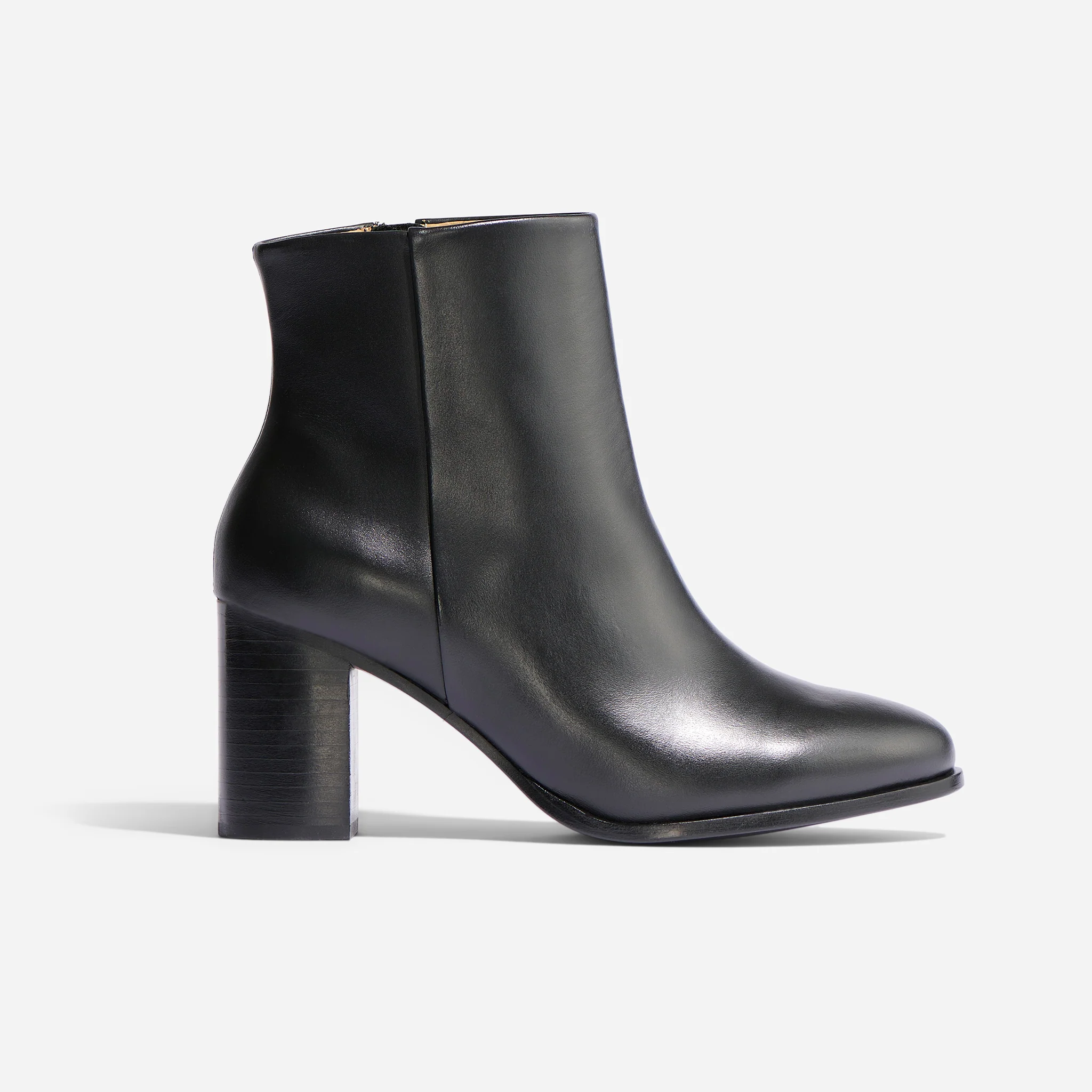 Lia Heeled Bootie Black - Image 8