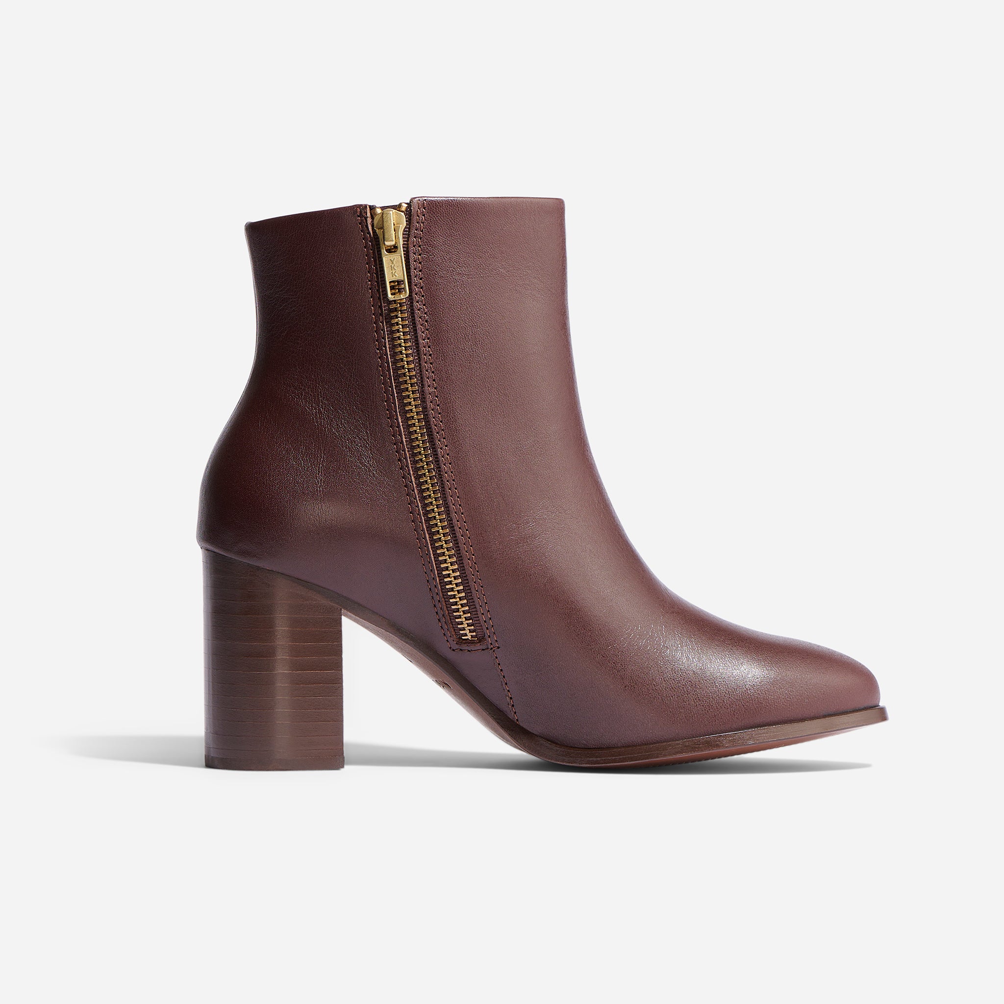 Lia Heeled Bootie Wine - Image 3