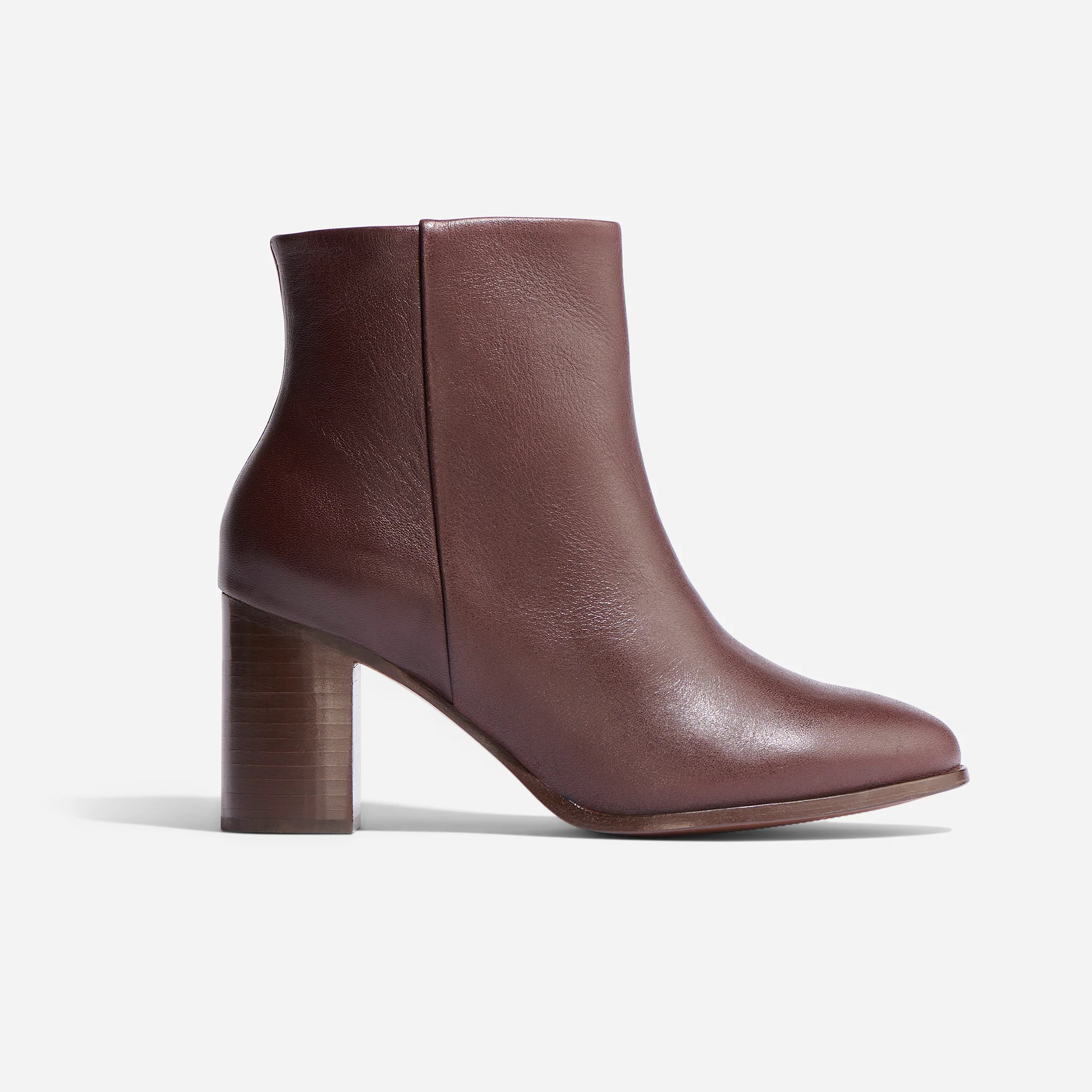 Lia Heeled Bootie Wine - Image 7