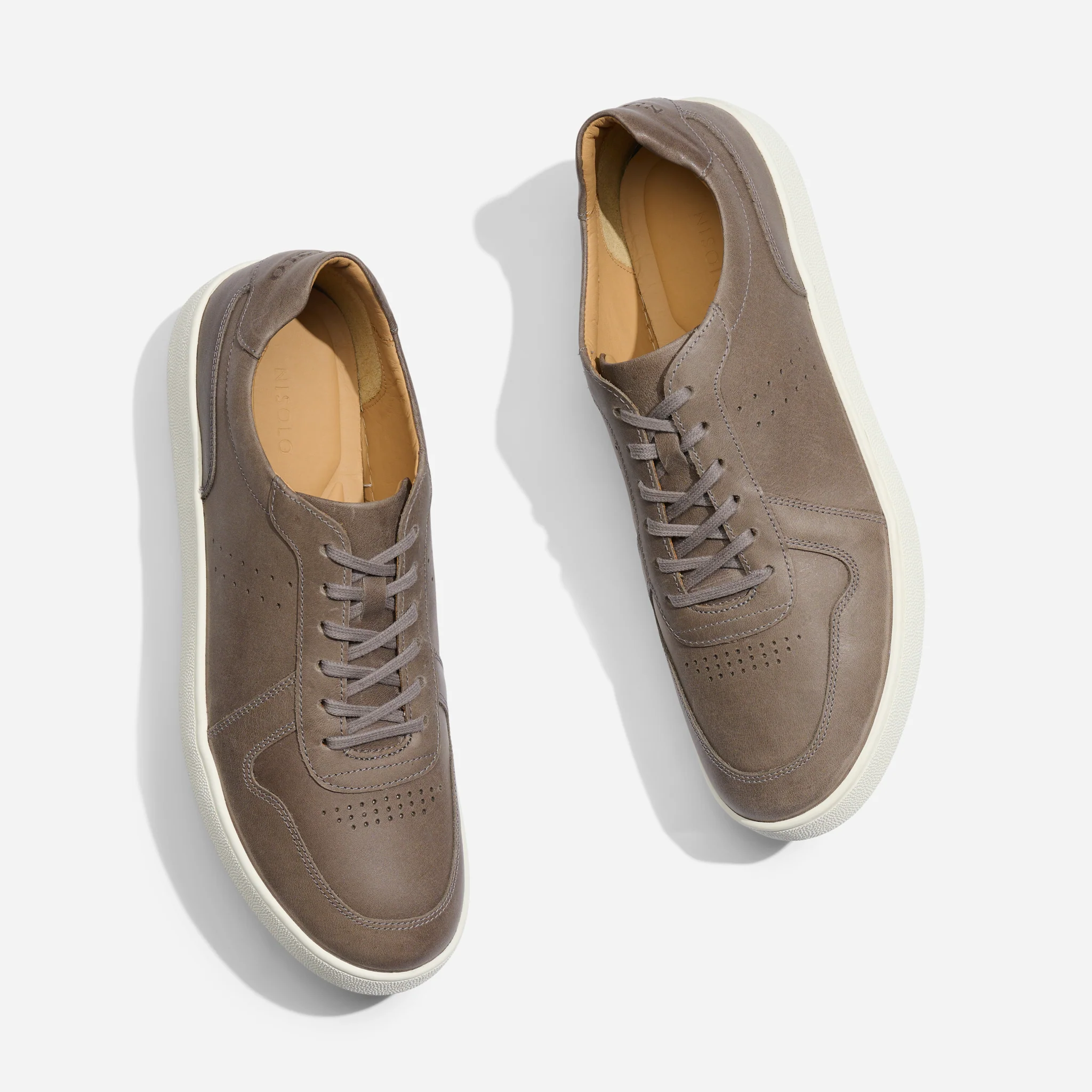 Men's Beto Go-To Court Sneaker Grey - Image 4