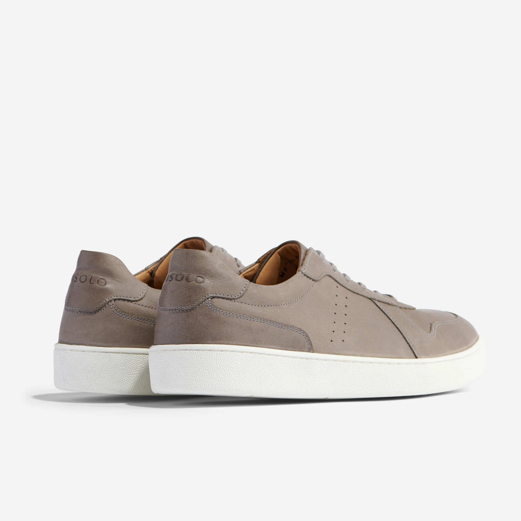 Men's Beto Go-To Court Sneaker Grey - Image 5