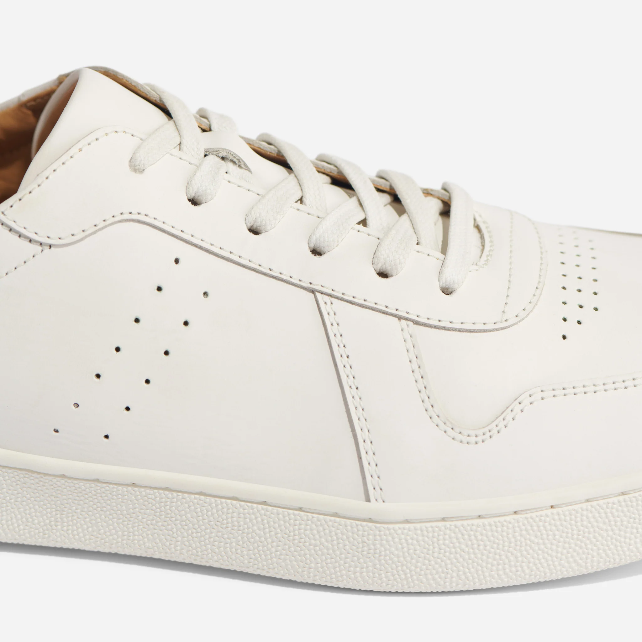 Men's Beto Go-To Court Sneaker White - Image 6