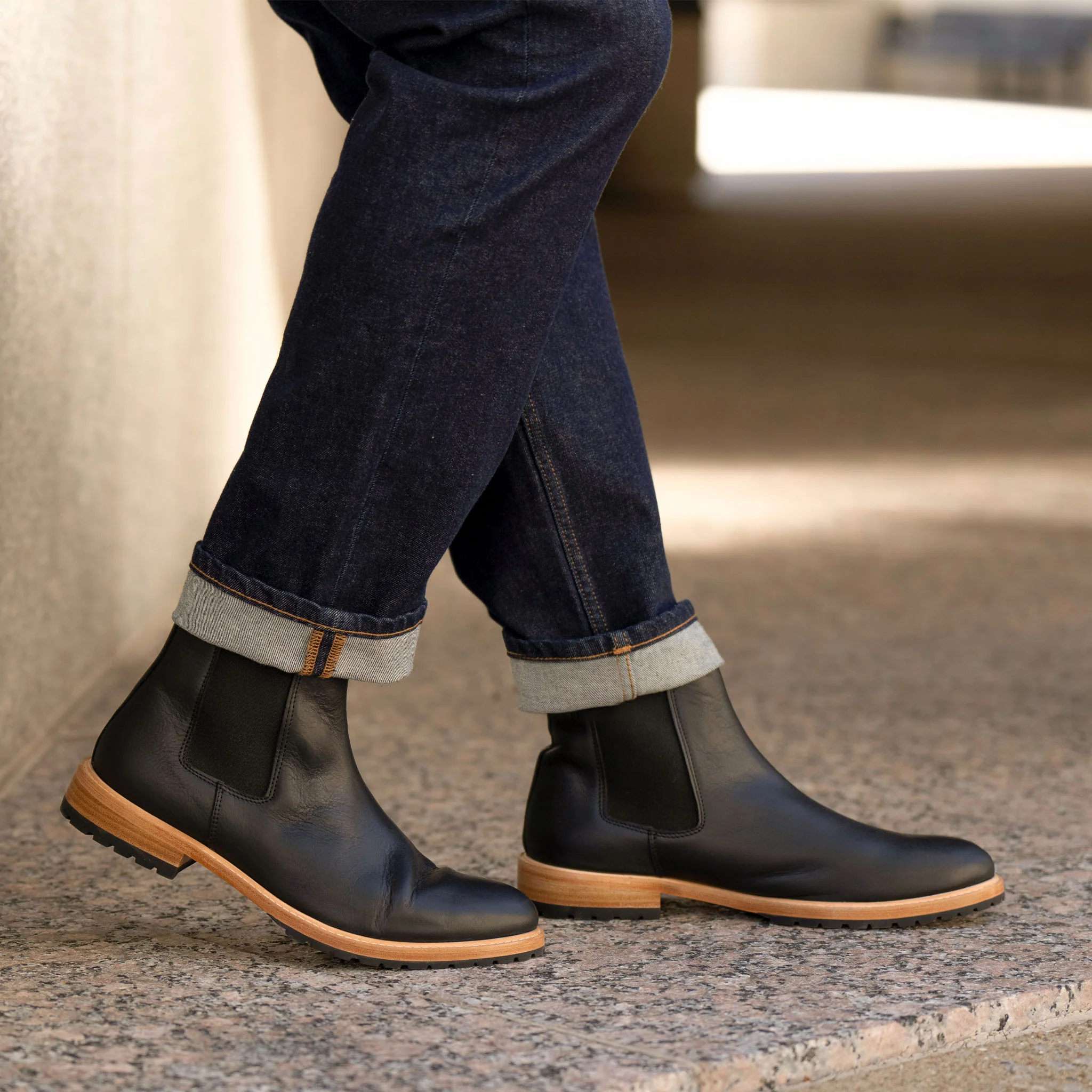 Men's Marco Everyday Chelsea Boot Black - Image 11