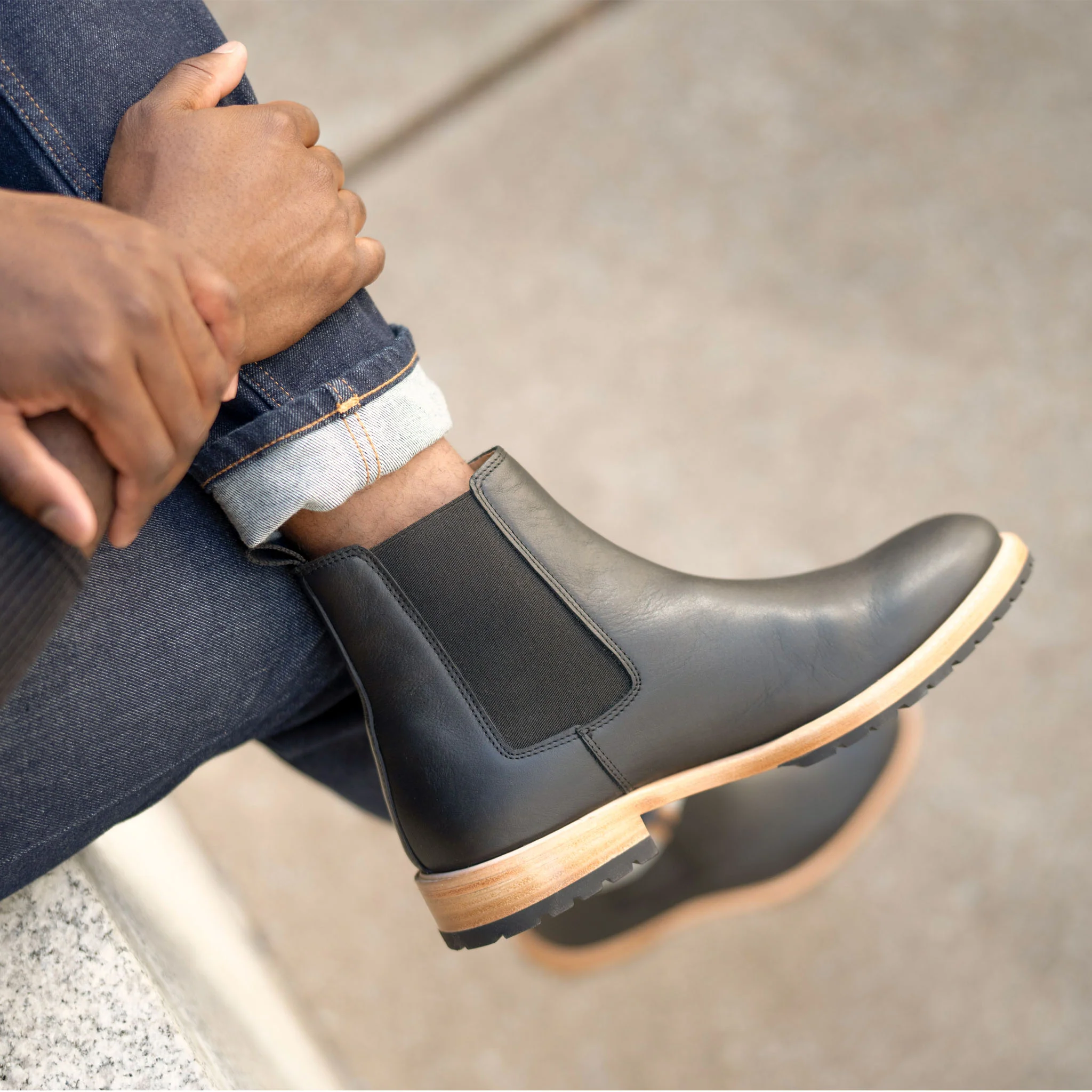 Men's Marco Everyday Chelsea Boot Black - Image 8