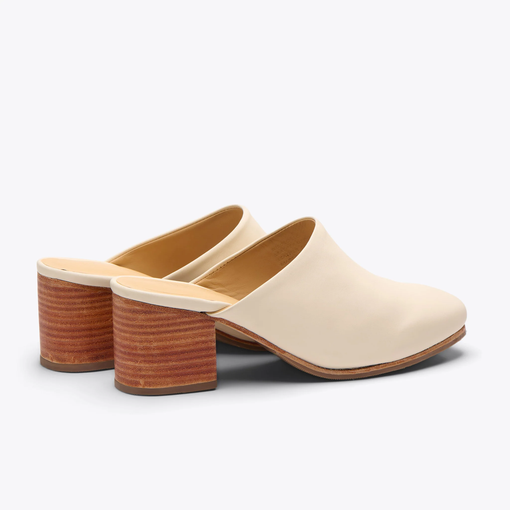All-Day Heeled Mule Bone - Image 3