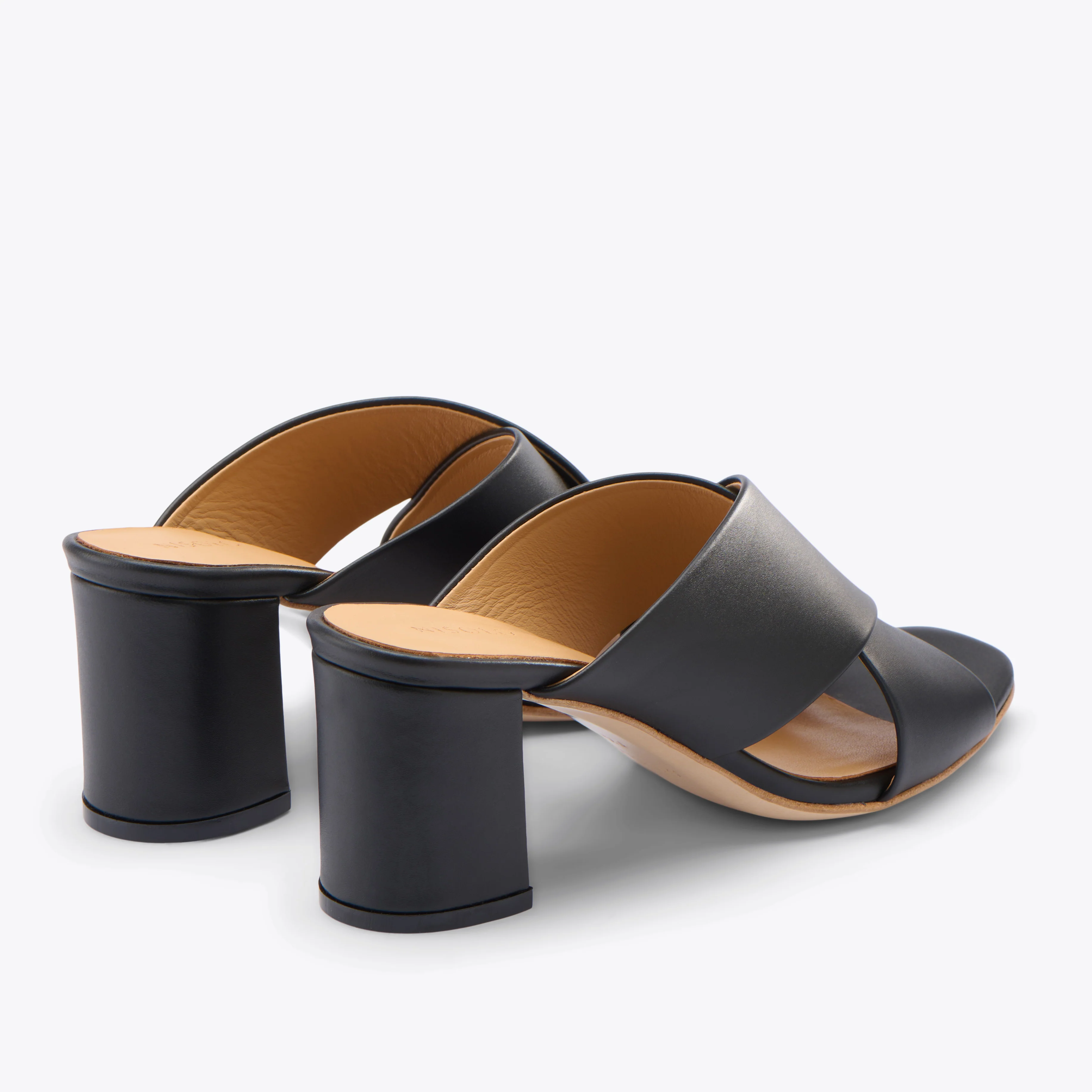Carina Cross Strap Mule Black - Image 4