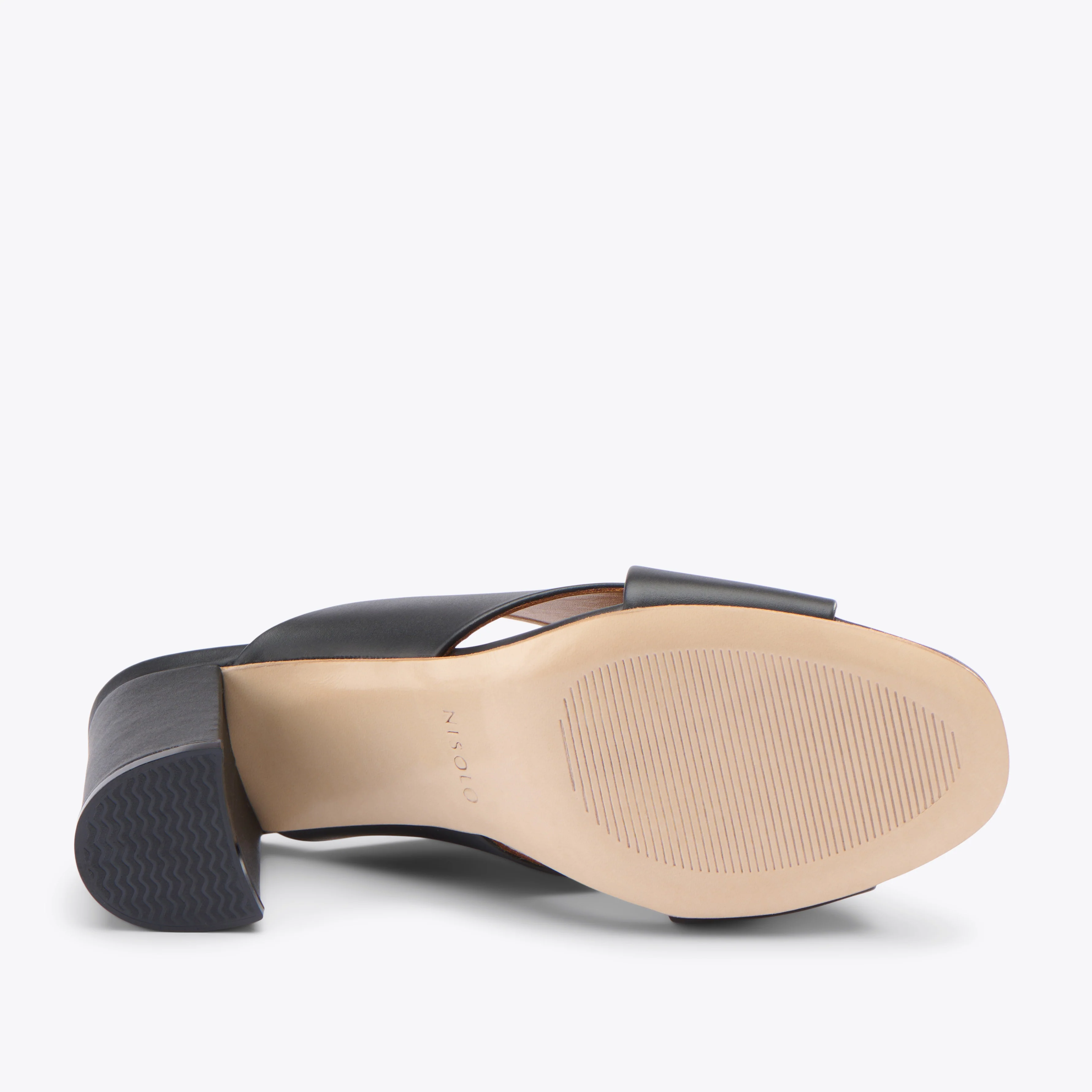 Carina Cross Strap Mule Black - Image 7