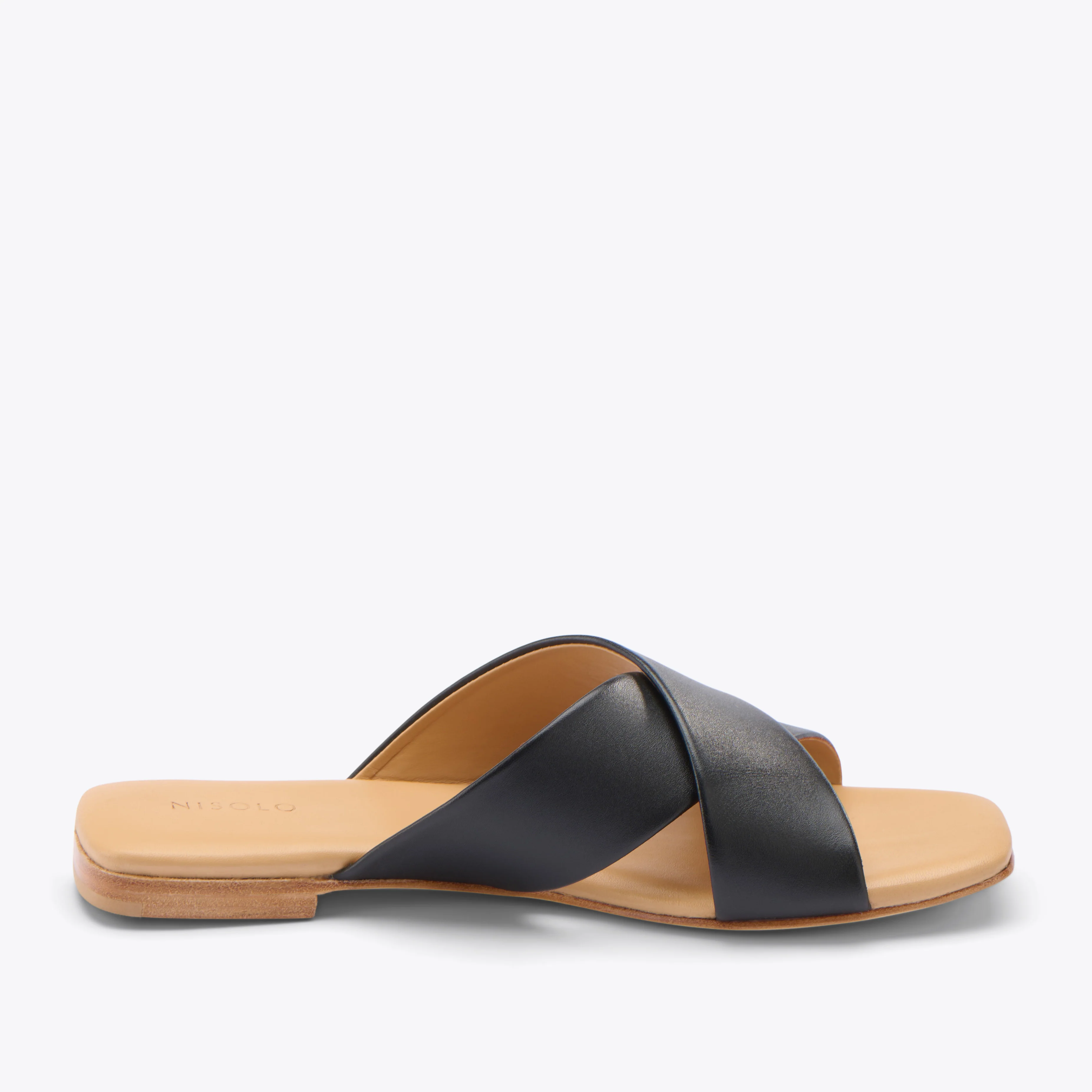 Catalina Slide Sandal Black - Image 3