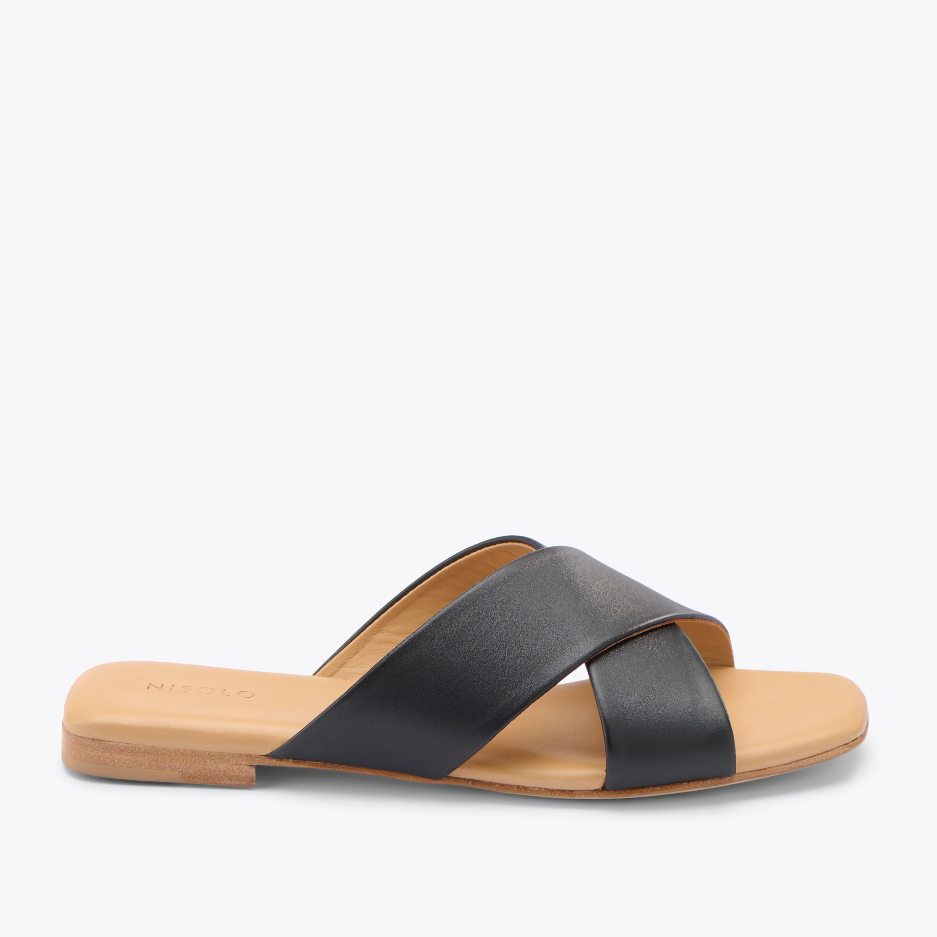 Catalina Slide Sandal Black - Image 4
