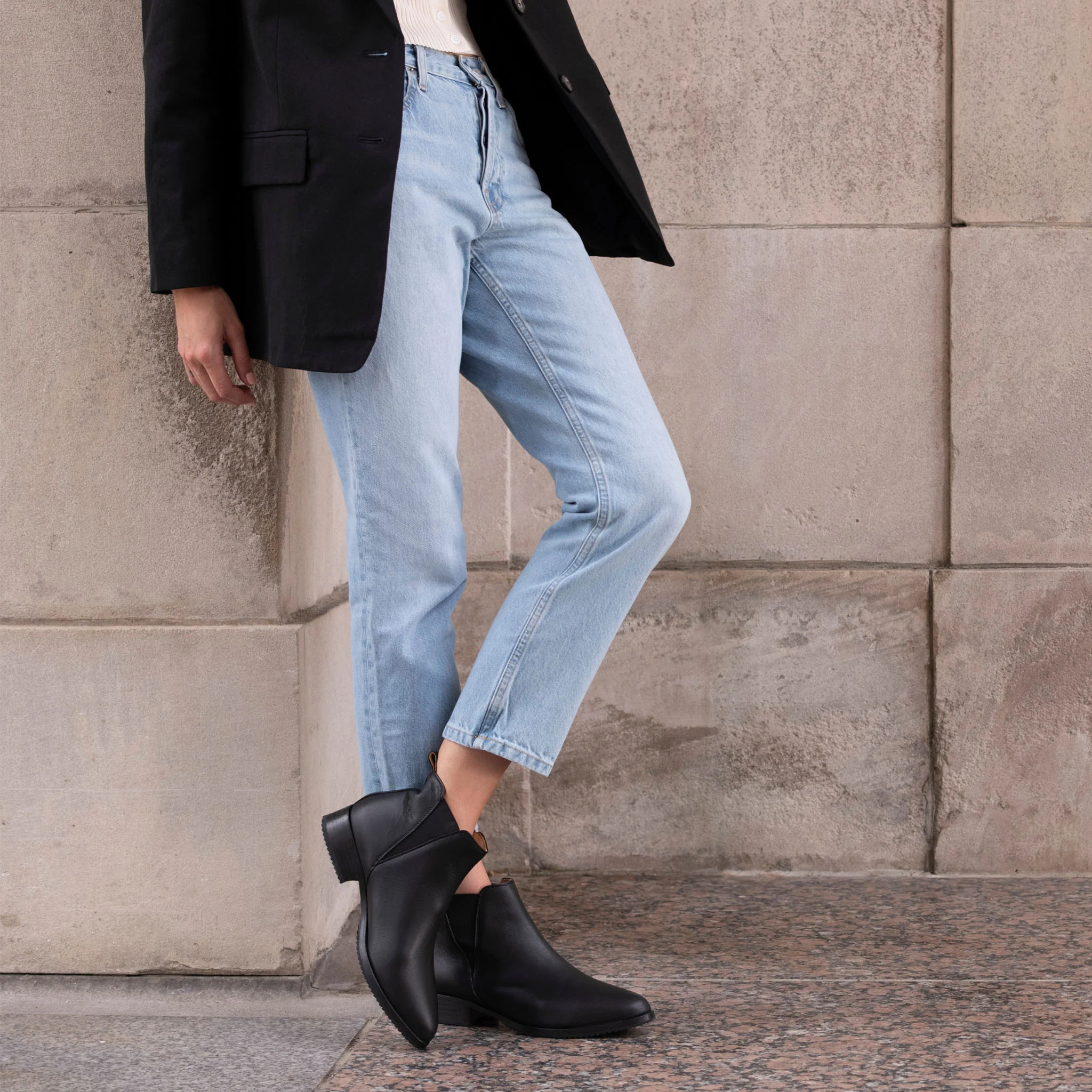 Eva Everyday Chelsea Boot Black/Black - Image 10