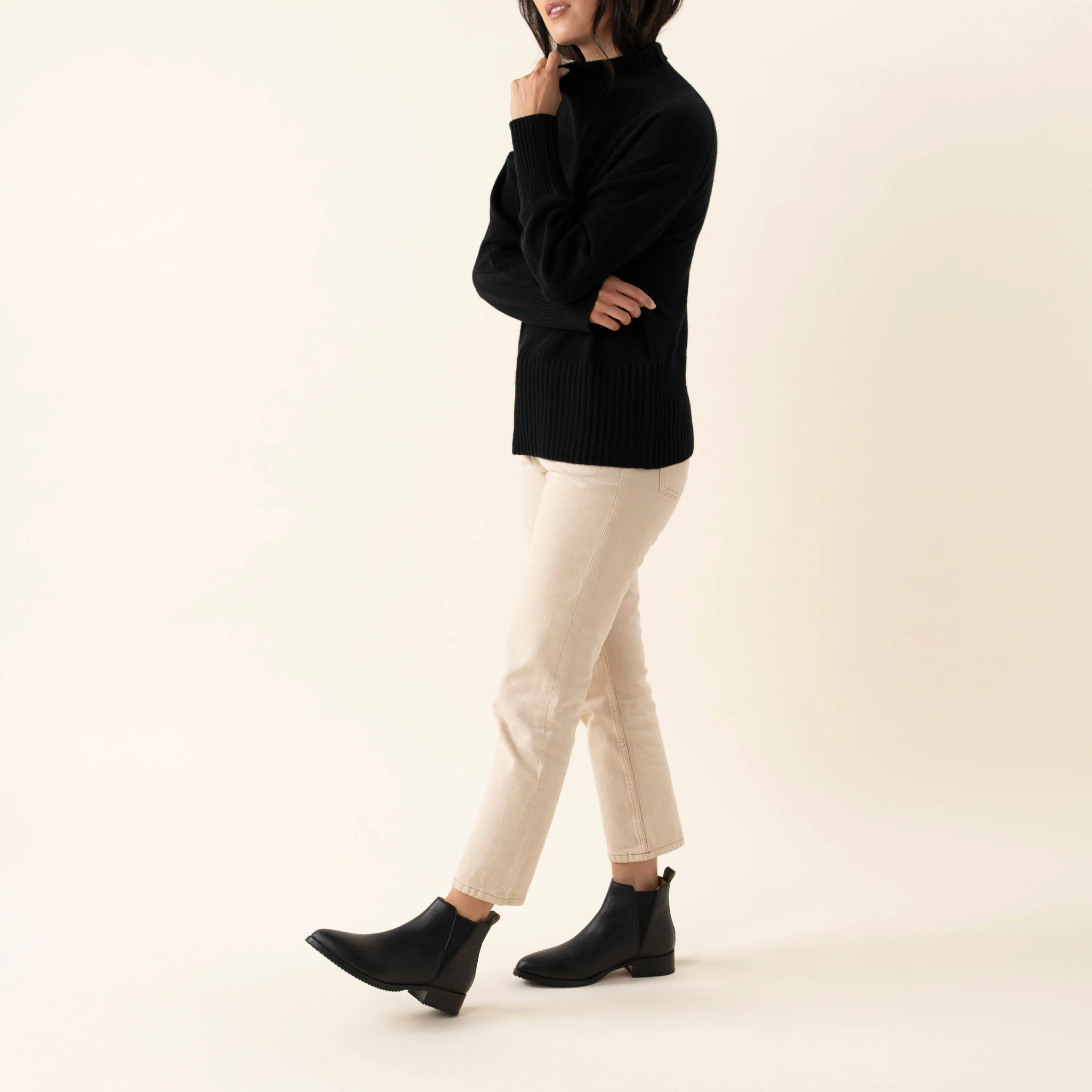 Eva Everyday Chelsea Boot Black/Black - Image 11