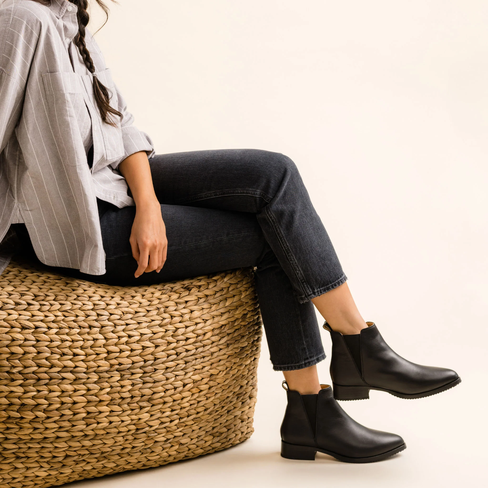 Eva Everyday Chelsea Boot Black/Black - Image 12