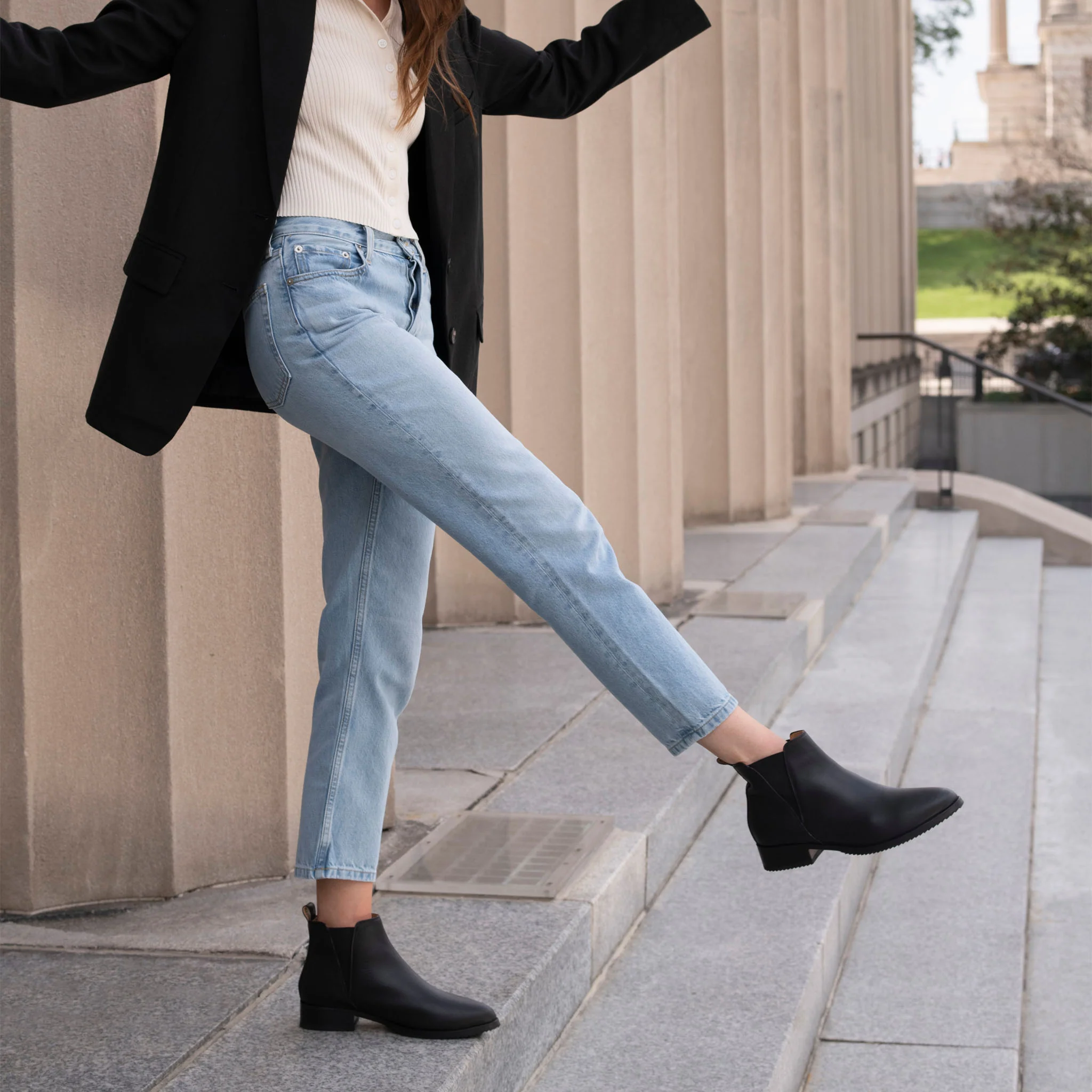 Eva Everyday Chelsea Boot Black/Black - Image 13