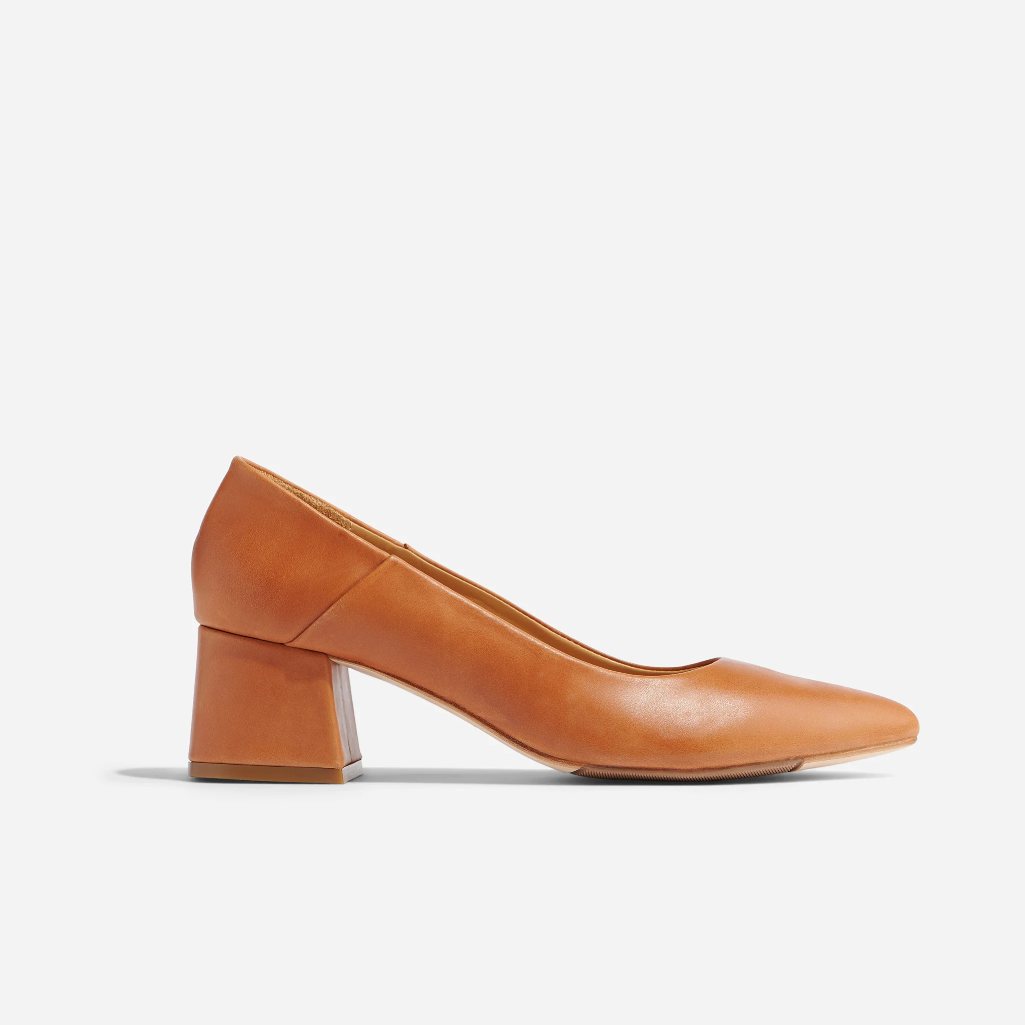 Fiorela Go-To Mid Heel Caramel - Image 4