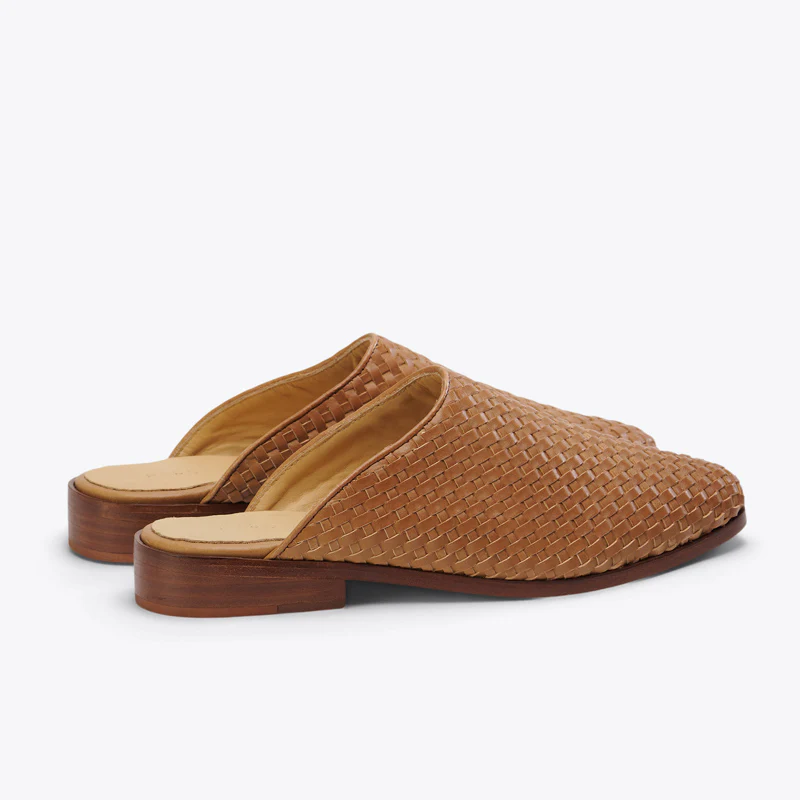 Ama Woven Mule Woven Almond - Image 4
