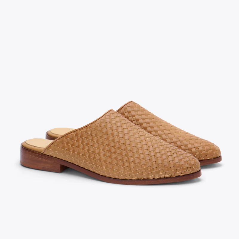 Ama Woven Mule Woven Almond - Image 6