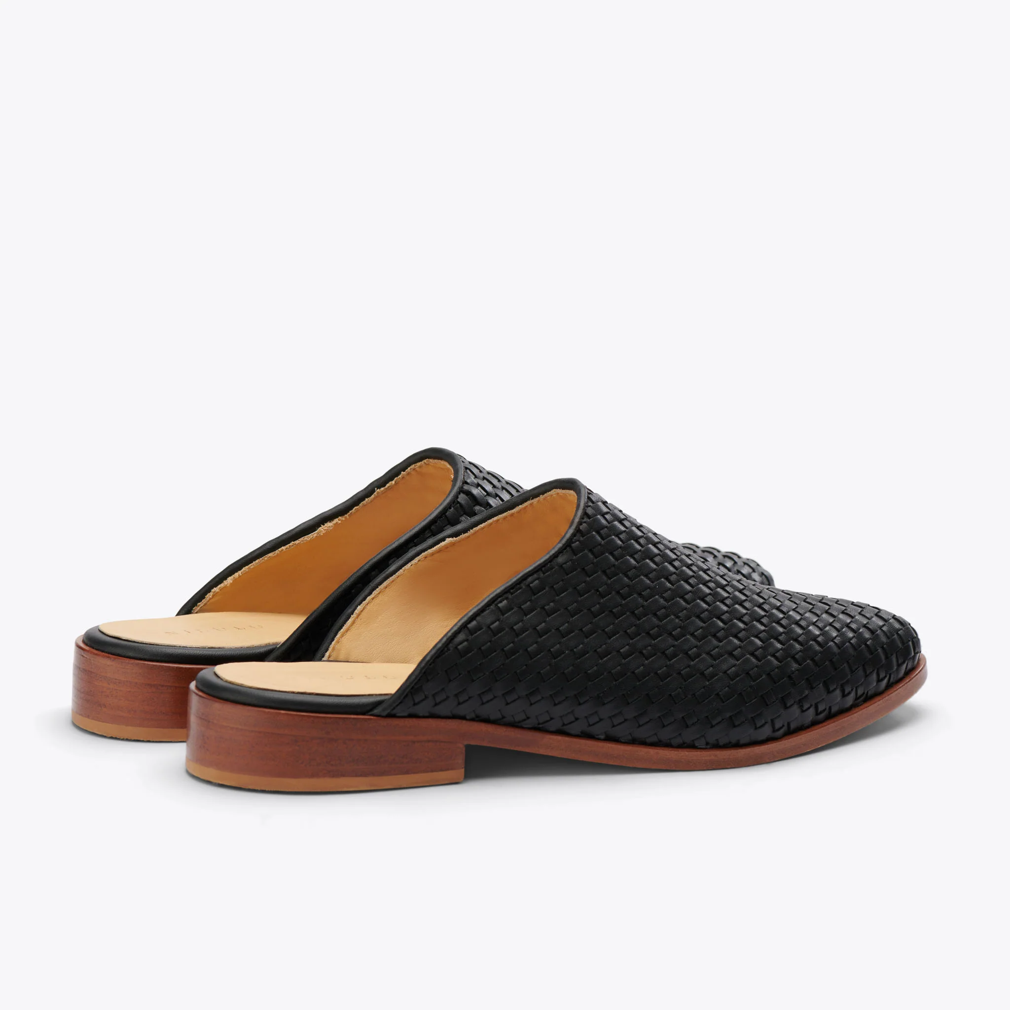 Ama Woven Mule Woven Black - Image 3